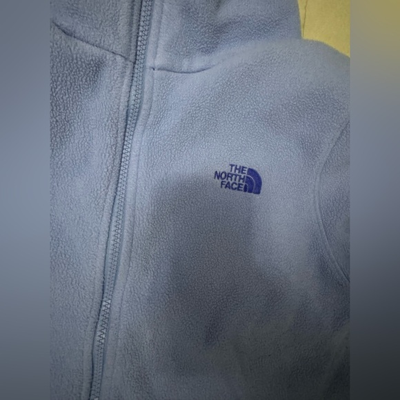The North Face Women's Blue Fleece Hoodie - Picture 2 of 5